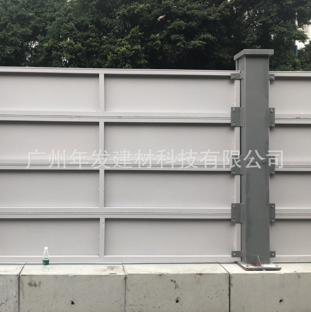 广州厂家直销装配式钢结构施工道路围蔽广州新款简化版定制围挡