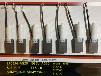 碳刷 8*20*40  AG20/EG5U   LFC554/AG20  S13/F19  SHMY50A/B