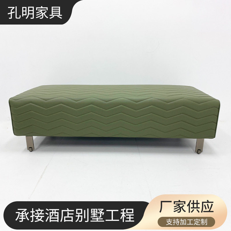 卧室轻奢床尾凳沙发床榻北欧简约换鞋凳长凳服装店坐凳休息长椅