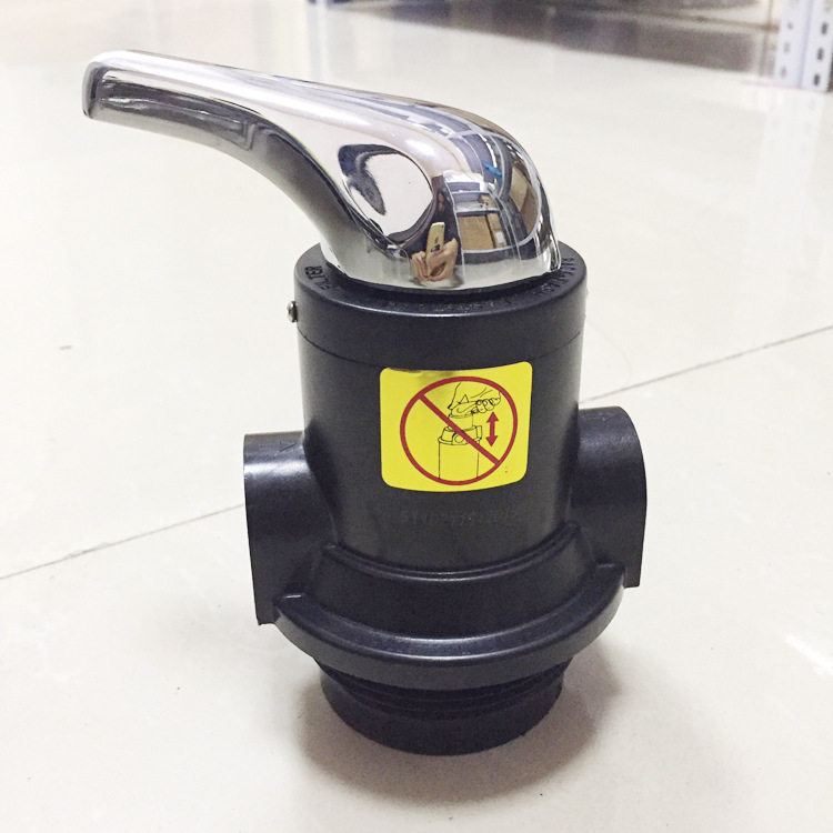 润新阀F56E水处理2吨手动反冲洗控制器砂炭过滤罐多路阀换向机械