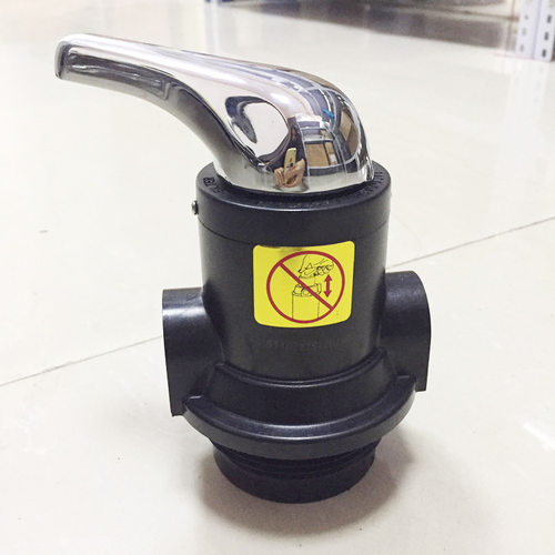 润新阀F56E水处理2吨手动反冲洗控制器砂炭过滤罐多路阀换向机械