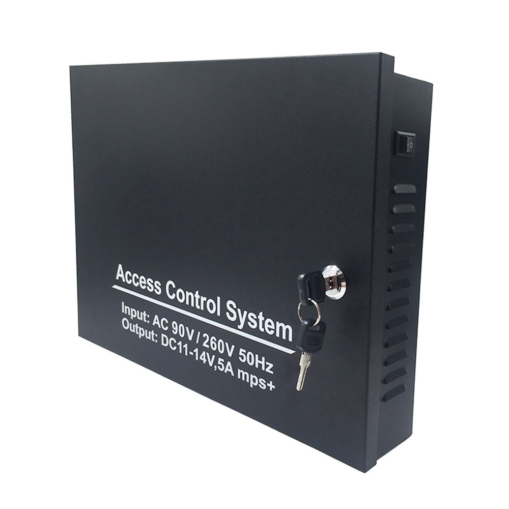门禁电源12V5a专用控制板电源箱电锁变压器UPS后备电源不含电池