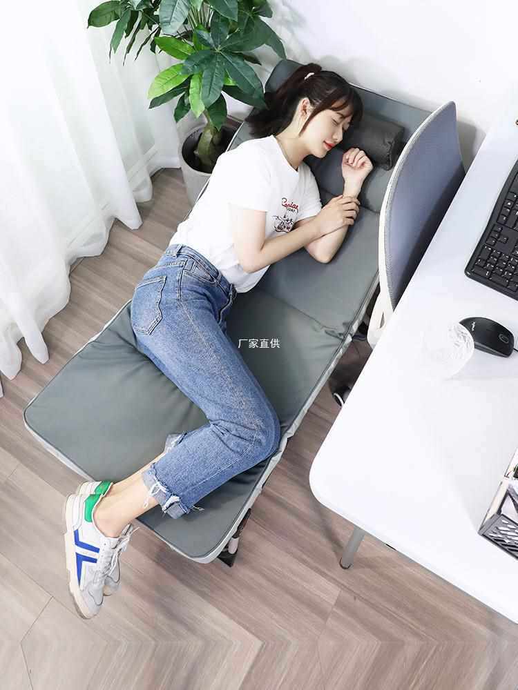 批发瑞仕达折叠床办公室午休午睡单人简易便携躺椅小空间迷你折叠