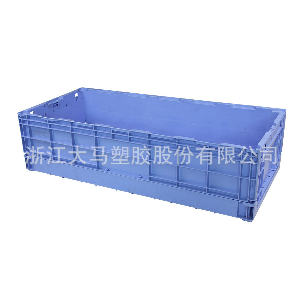 荐 S905环保食品运输折叠式周转箱 S系列周转箱蓝色塑料储物箱