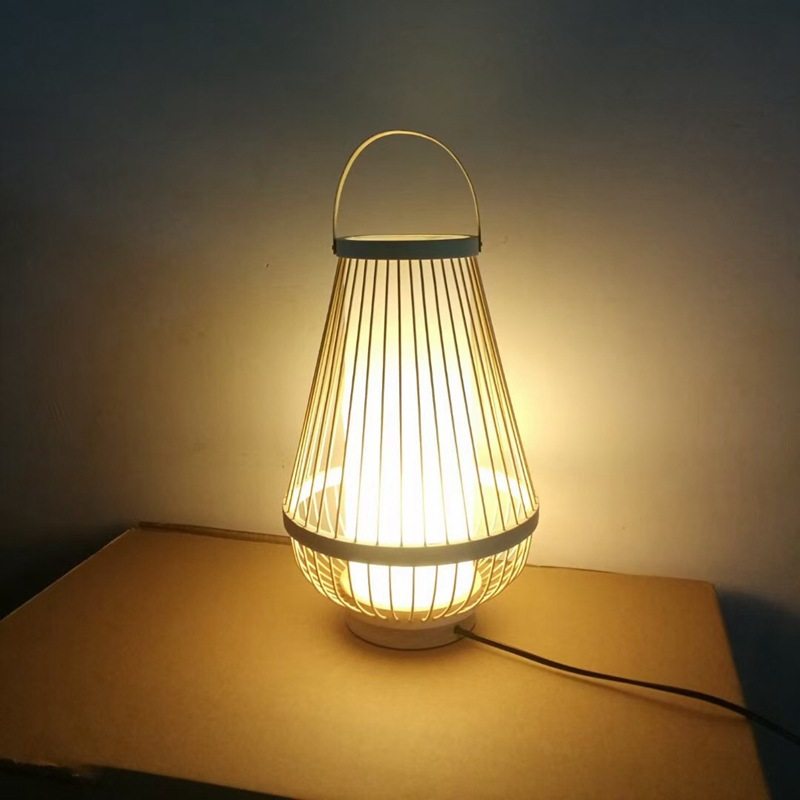 藤艺编织鸟巢吊灯复古日式灯具日式田园竹签手提灯笼台灯,电子元器件市场,电线扎带/束线带,淘宝优惠券,粉丝福利购,淘宝优惠卷