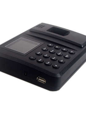 1个 黑色 塑料 AC220V C900U指纹打卡机 带欧规插头（英文版） 尺