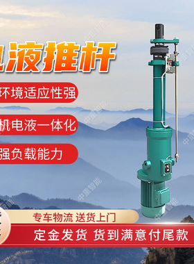 电液推杆 无级调速分体式电液推杆 缓冲设计DYTF分体式电液推杆