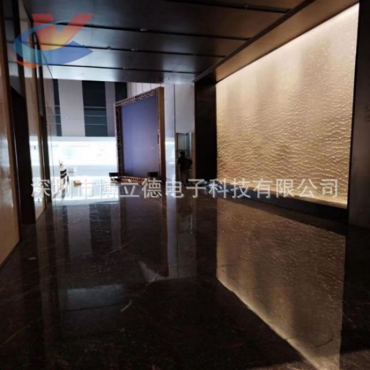 金色金属钢网丝网水幕钢丝承接工程金属网帘水幕墙景观室内装饰