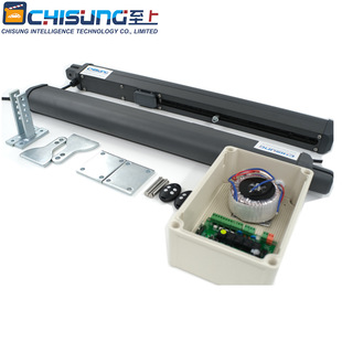 曲臂式平开门开门机智能电动别墅庭院大门拉杆式电动对开门电机