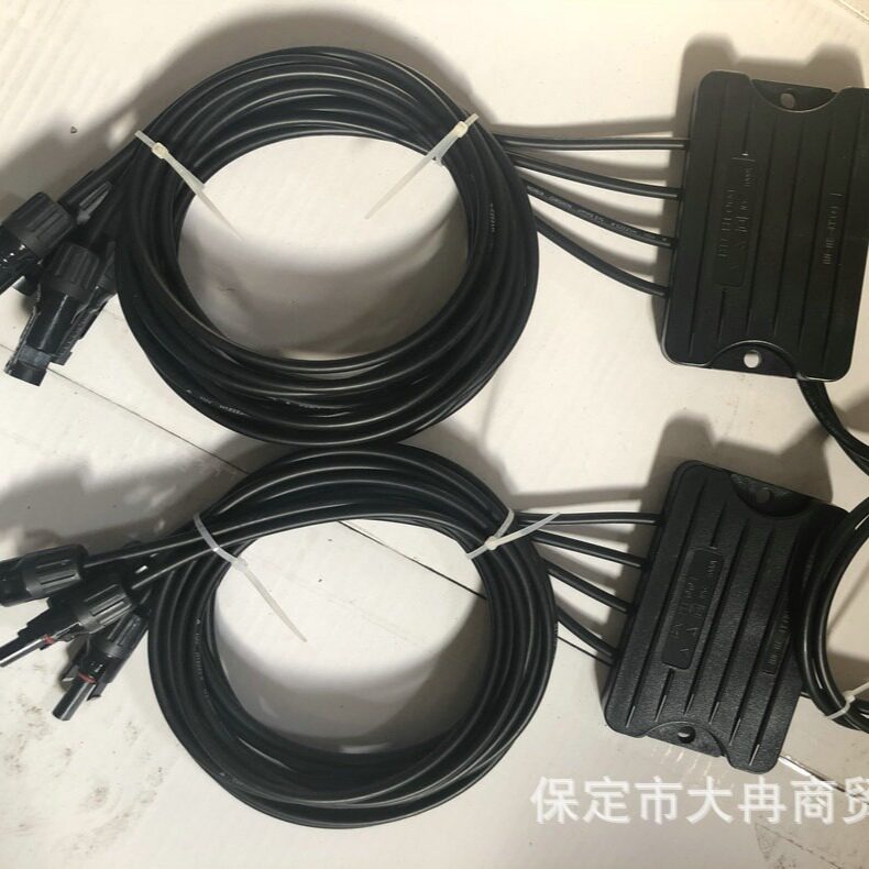 汇流套件3B汉能薄膜汇流3汇1套件光伏连接器光伏发电板接头接线