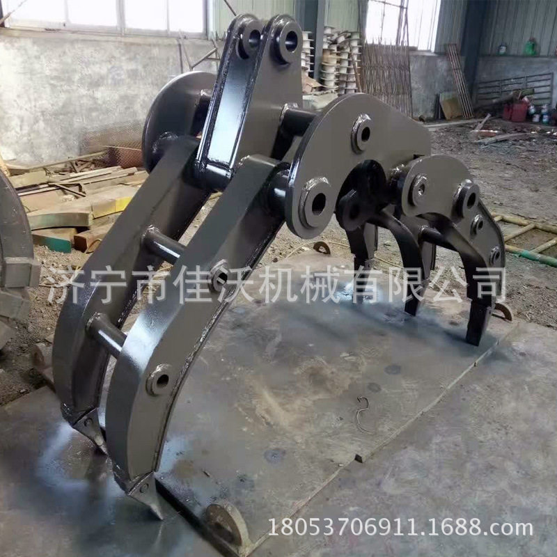 pc60-240挖机旋转抓钢机 小型废钢抓 抓钢机工程机械配件佳沃
