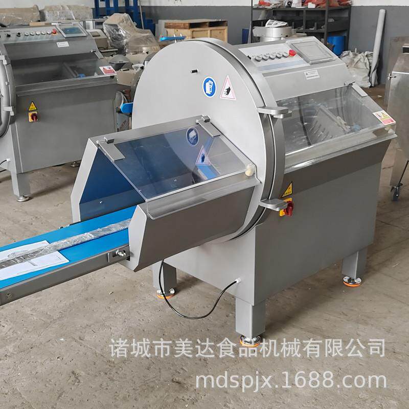 猪排羊排冻肉砍排机 不锈钢全自动砍排机大型冻肉切肉机切割设备