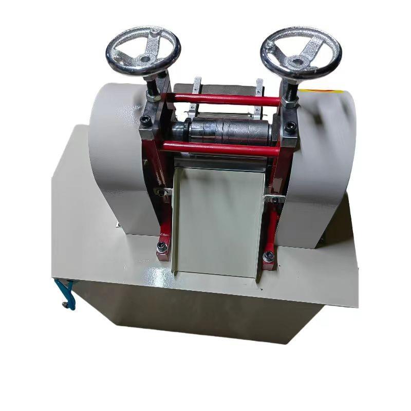 皮带腰带压花机花纹烙印机滚轮加温压花机轮腰带加工设备厂家供应