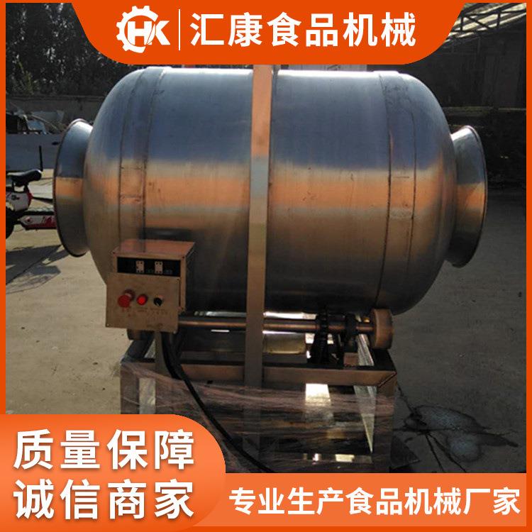 不锈钢滚筒拌料机 双开口豆干 辣条拌料桶 混合搅拌设备汇康牌