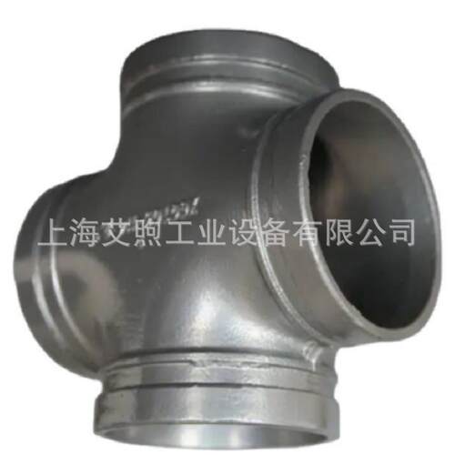 动力装置氨水罐区-消防喷淋管道27内外热浸镀锌沟槽式等径四通
