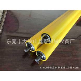 无动力套胶滚筒 套胶滚筒 耐温耐磨套胶滚筒 包胶颜色多样