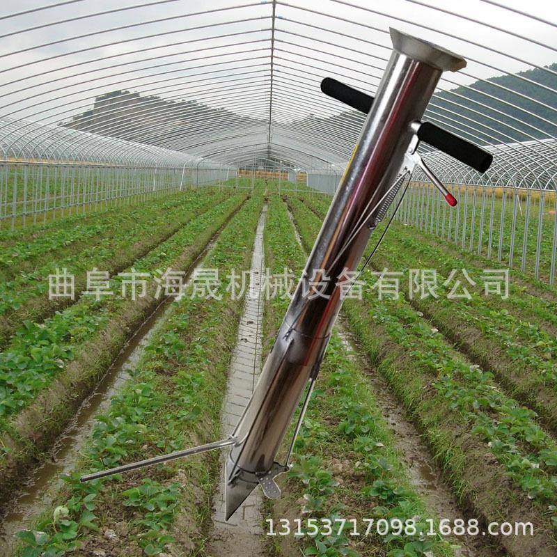 双把辣椒移苗种菜机现货插烟玉米种植机移栽器栽苗种菜神器