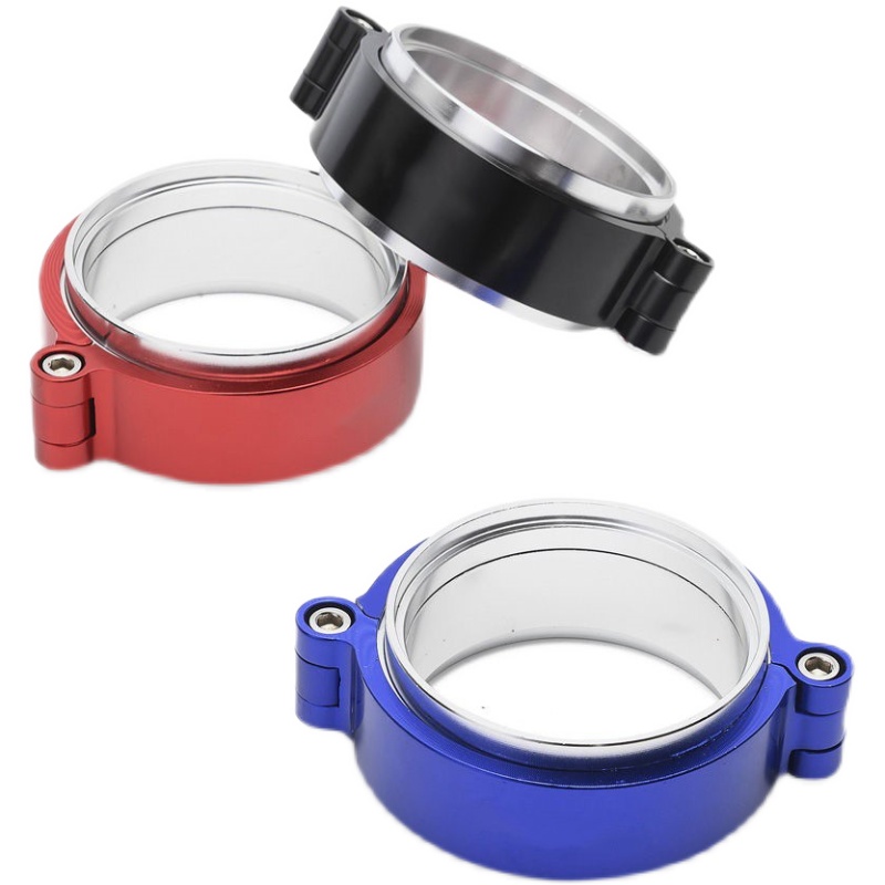 改装V型卡箍带法兰铝合金接头固定活动卡扣口径2 2.5 3 3.5 4