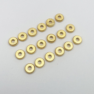 DIY饰品铜配件6mm隔片古法金隔珠散珠手工编织手链挂件材料