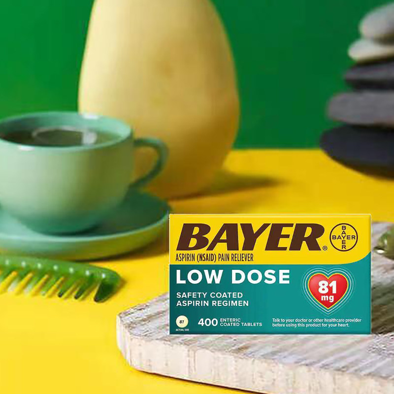 【美国直邮 产地溯源】bayer拜耳阿司匹林肠溶片81mg 400粒