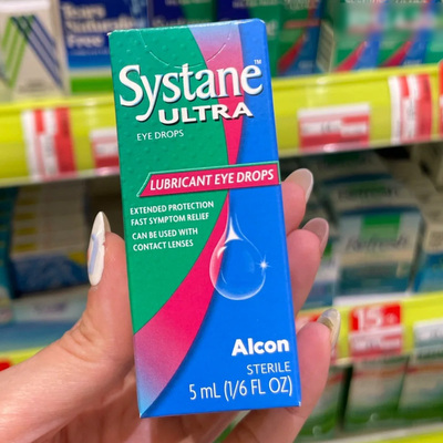 马来西亚思然Systane滴眼液 alcon干眼流泪血丝红肿过敏痒眼药水