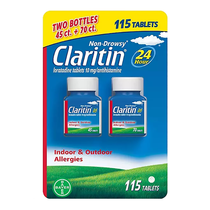 美国直邮 产地溯源BAYER Claritin开瑞坦氯雷他定抗过敏速溶片