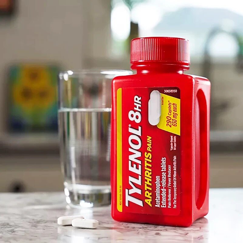 【美国原装正品溯源】Tylenol泰诺对乙酰氨基酚止痛片加强版650mg