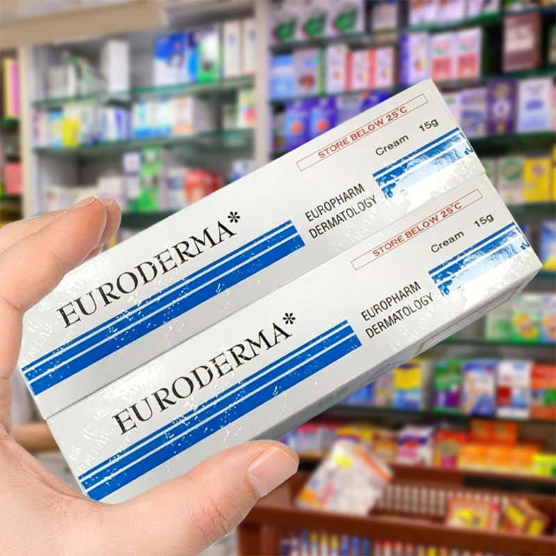 香港直邮欧化EURODERMA肤宝皮肤软膏zeria皮炎湿疹真菌感染脚气