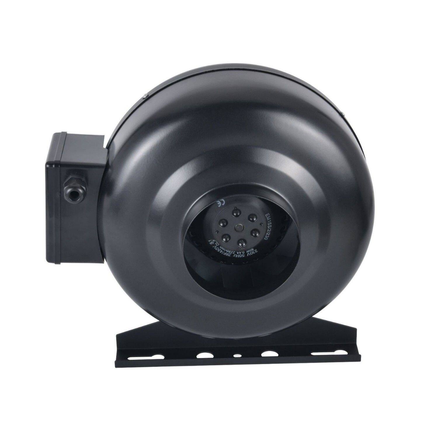 圆形管道风机70W-280W送风排风风机家用风机