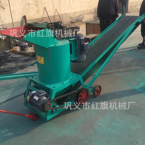 500型粉煤机 移动式粉碎输送一体机 干湿煤块炉渣煤泥粉碎机