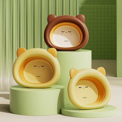 婴儿洗脸盆家用儿童可折叠洗脸盆