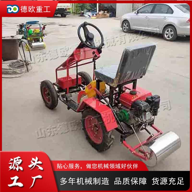 座驾式玉米点播机 汽油四驱种子播种机 小型农作物种子种植机