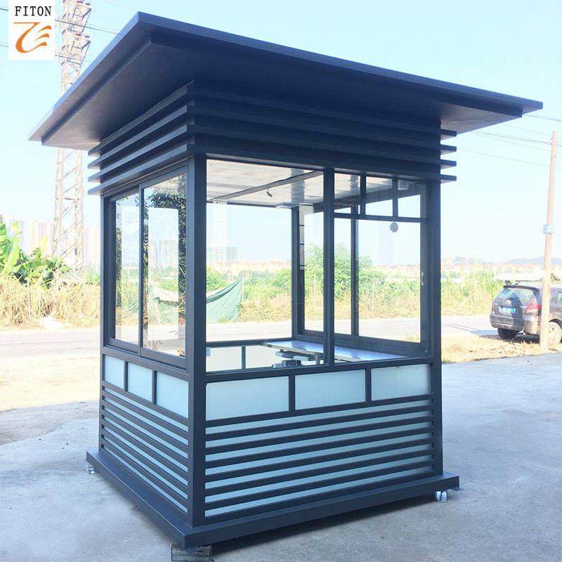 厂家物业形象站岗台凉亭户外现代简约亭子开业礼宾站台岗亭