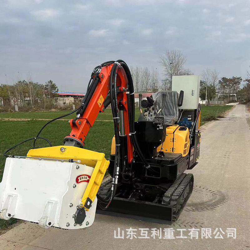 厂家供应机载隧道凿毛机座驾式加固剔凿机桥梁墙面矮边墙凿毛设备