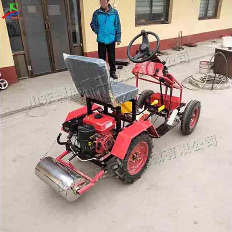 座驾式玉米播种机 汽油四驱种子播种机 小型农作物种子点播机