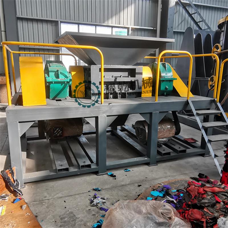 生活垃圾粉碎机 大型布条破旧衣服撕碎机 医疗垃圾回收处理粉碎机
