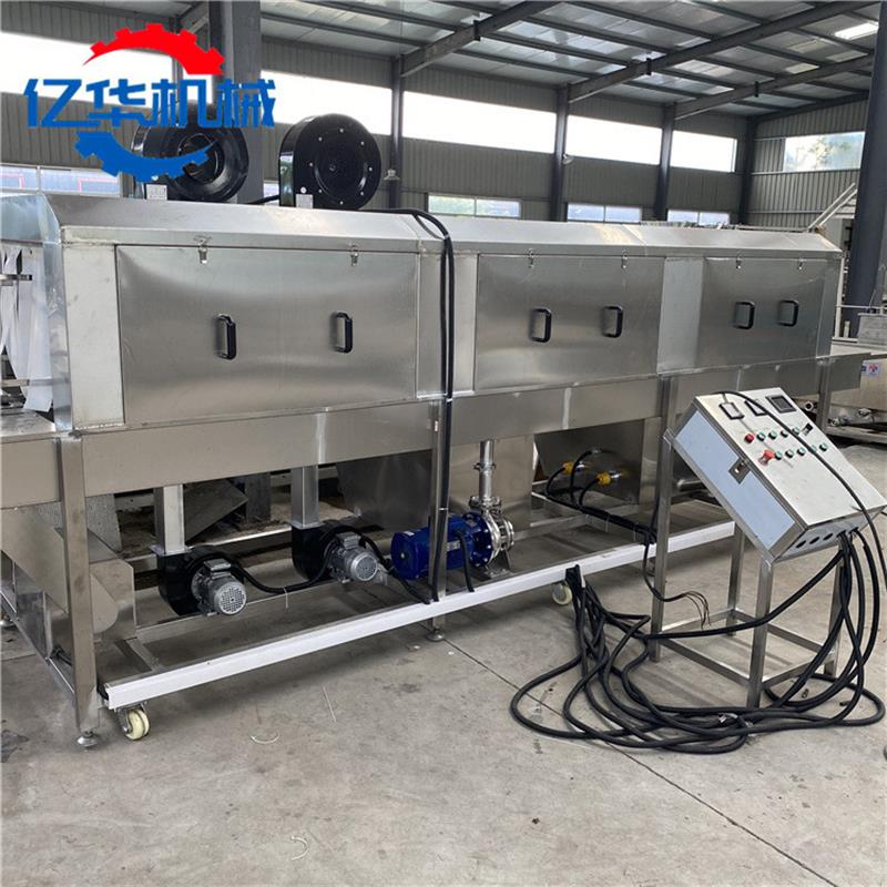 厂家定制周转筐清洗机全自动塑料筐清洗机隧道式鸡蛋筐洗筐机