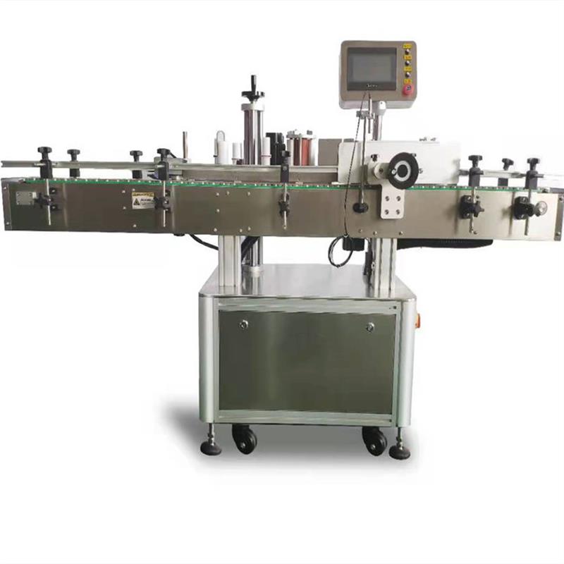 不干胶贴自动飞行贴标机 透明标签贴标机 食品单面贴标机