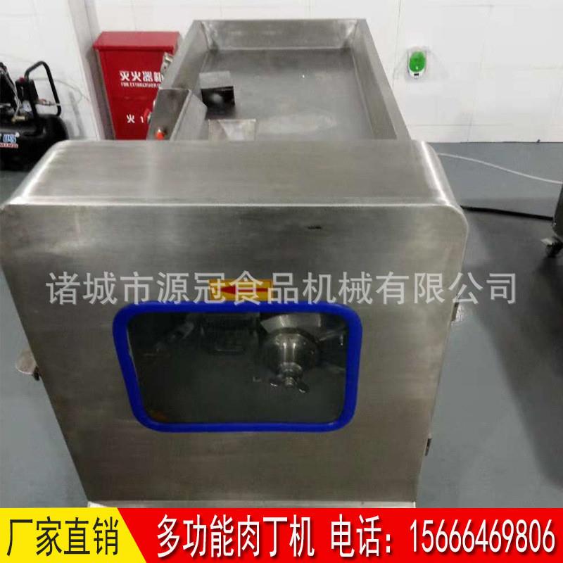 肉类食品冻肉切丁机 供应不锈钢猪牛羊肉丁机 三维切肉粒机器