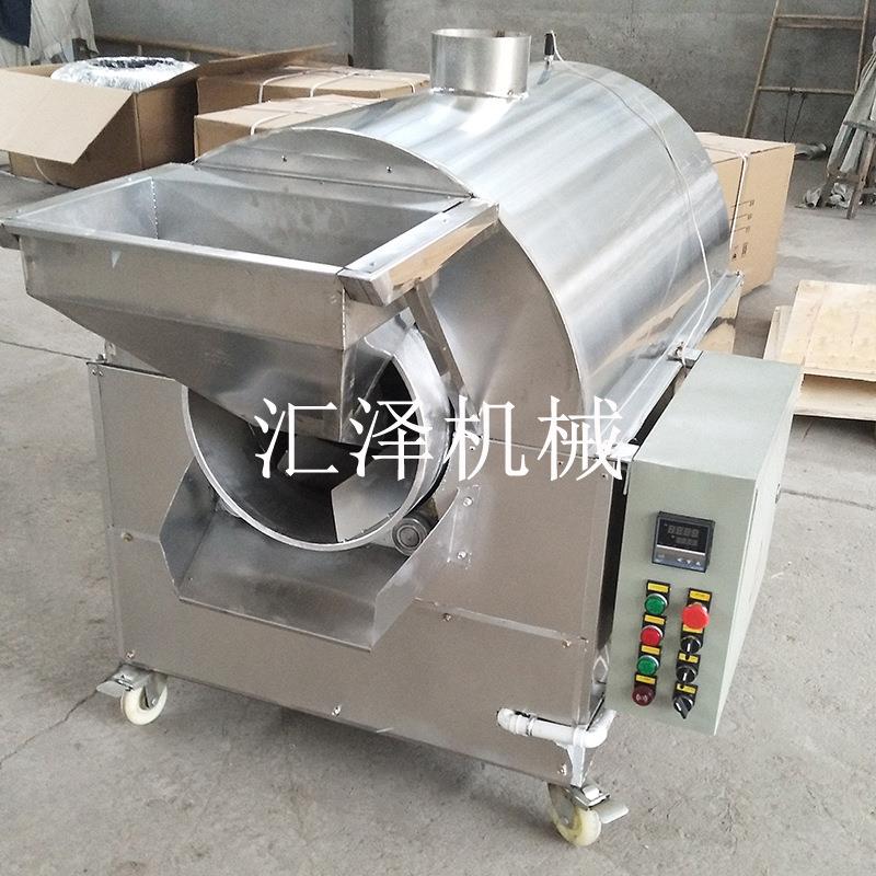 多功能滚筒炒货机 花生瓜子机器辣椒炒货机 滚筒炒锅花生烘烤机