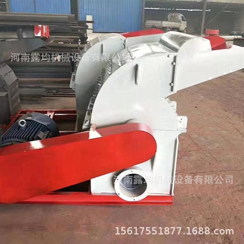 600型木材粉碎机 树干木材圆木切片机树枝粉碎机价格是多少钱