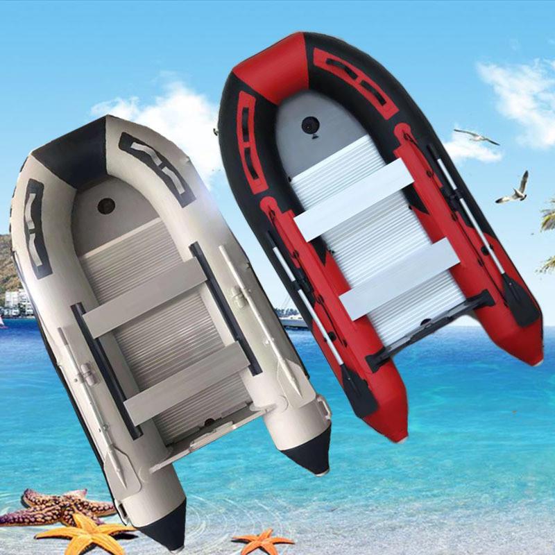 浅水充气救援船 冲锋舟救生艇 充气加厚快艇救生船皮划艇