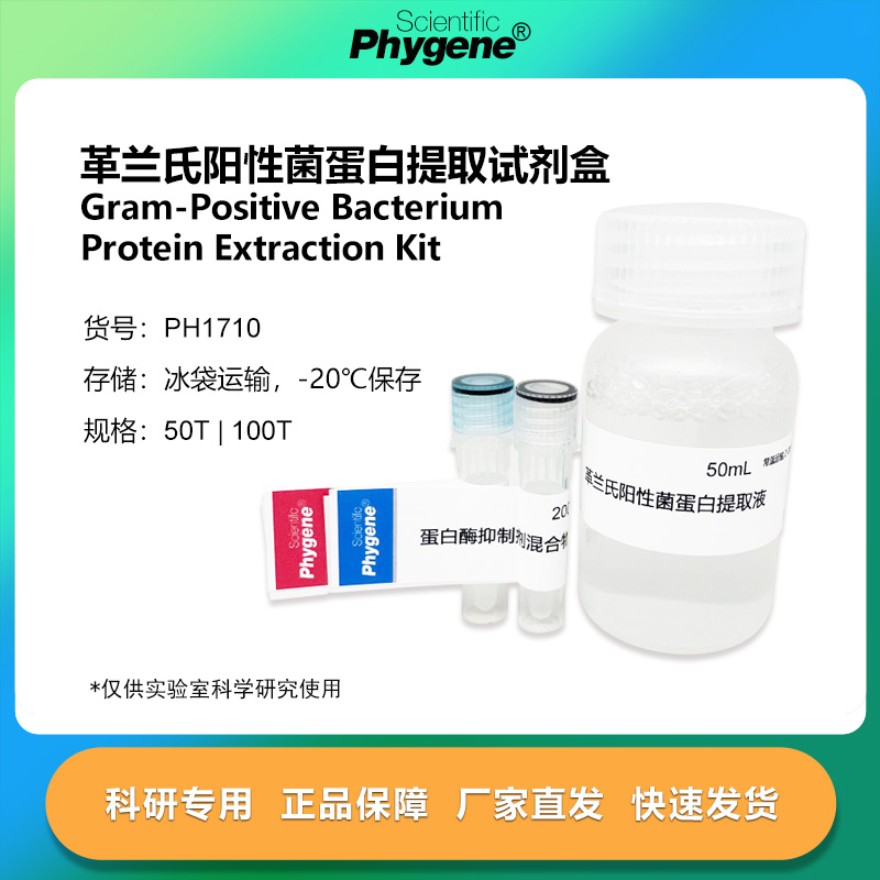 革兰氏阳性菌蛋白提取试剂盒 50T/100T 科研 [PH1710 ]