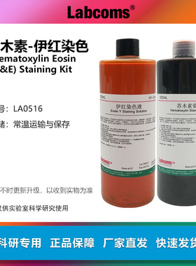苏木素伊红染色液苏木精伊红染色HE染色液试剂 2×500mL LABCOMS