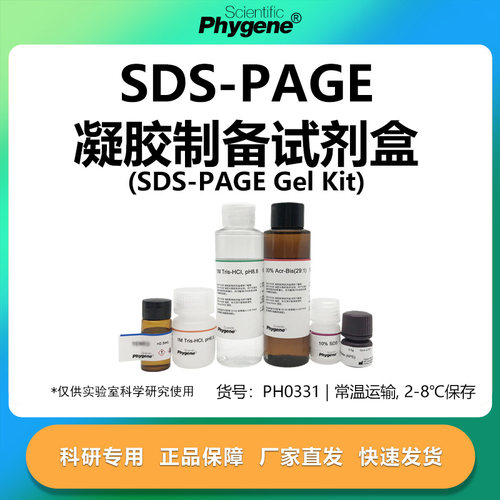 SDS-PAGE凝胶制备试剂盒