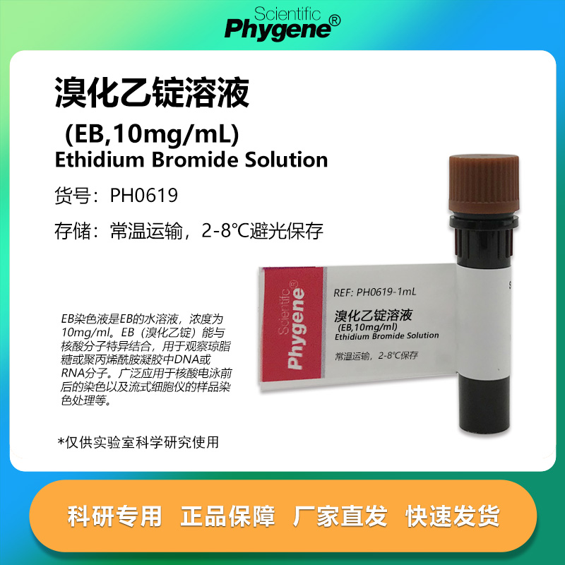 溴化乙锭溶液核酸电泳EB溶液
