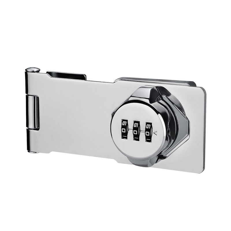 密码插销门栓室内k免打孔门锁文件柜门扣推拉卡扣老式明装房门闩