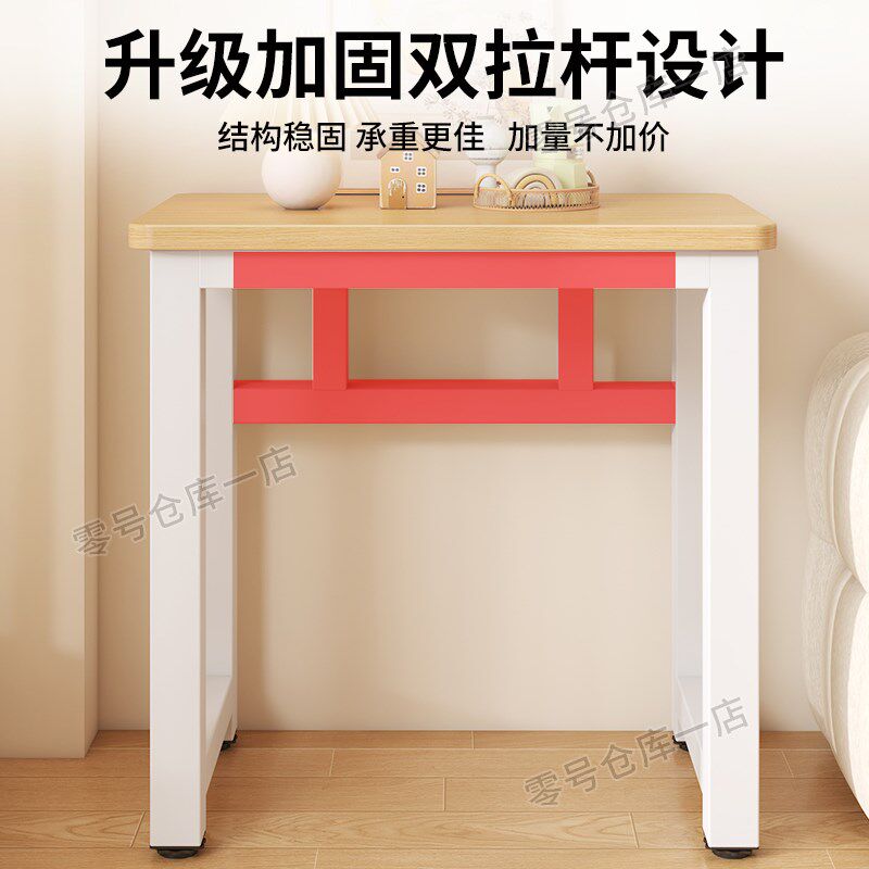 桌子工作台长方形l电脑桌咖啡机放置置物架鱼缸架子专用承重小方