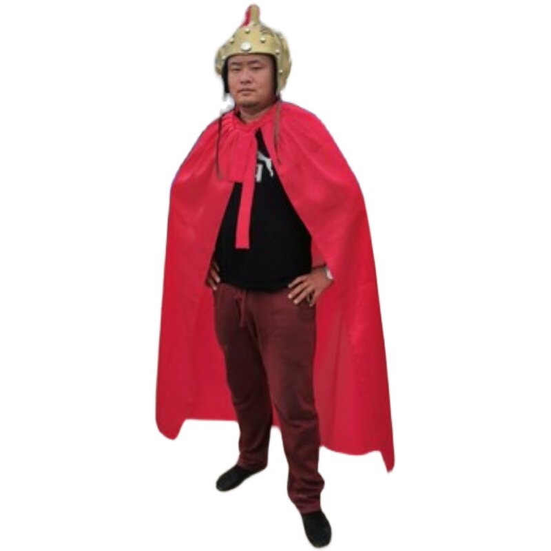 2022古装披风男女古装披风斗篷红黑 步步惊心披风 绣龙Z戏服演出