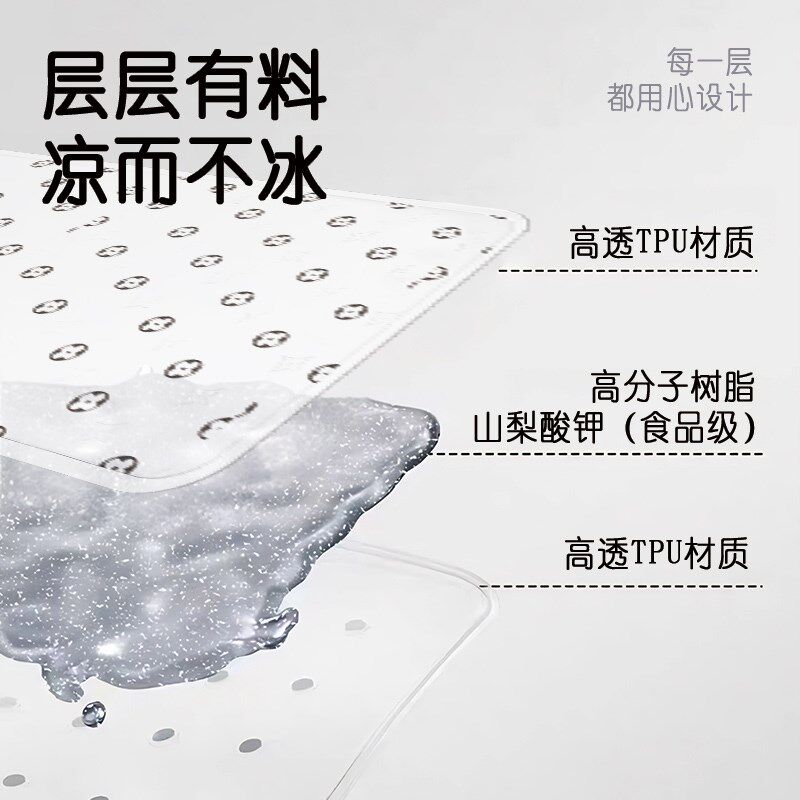 凝胶冰垫夏季床垫沙发垫夏天降温垫免注水K学生宿舍单人凉席冰凉